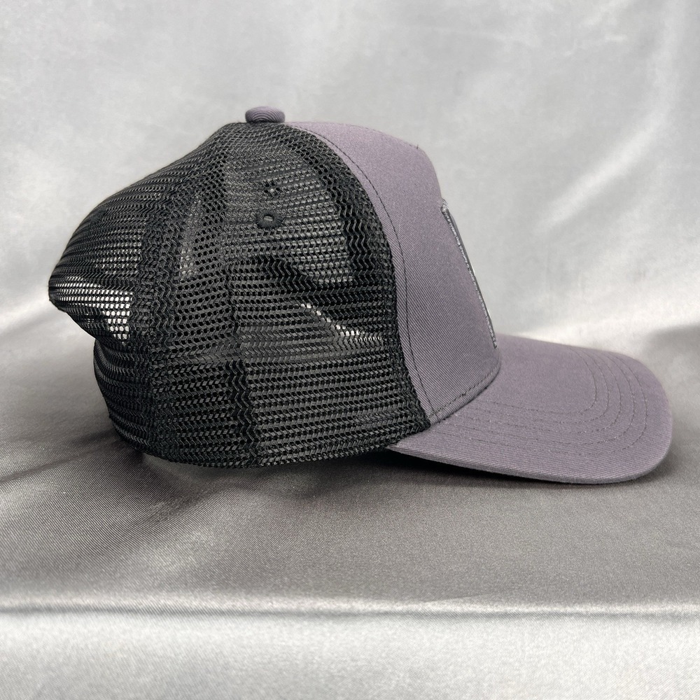 Leatt‎ Trucker Hat Explore Your Limits Gray Black Mesh Outdoor Moto Snapback Cap - Picture 4 of 11